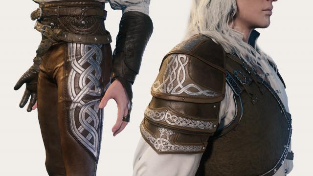 Ranger's Leather Armor for Baldur's Gate 3