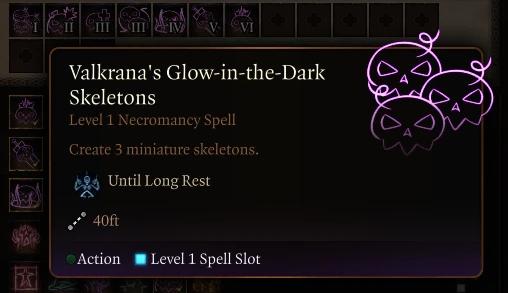 Valkrana's Spellbook - 7 New Necromancy Spells for Baldur's Gate 3