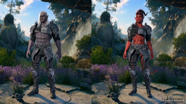 Cambion and Gith Armor for Baldur's Gate 3
