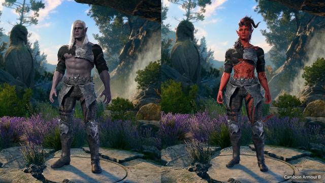 Cambion and Gith Armor for Baldur's Gate 3