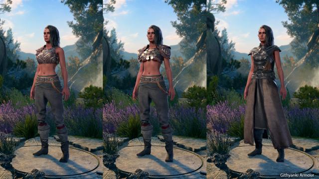 Cambion and Gith Armor for Baldur's Gate 3