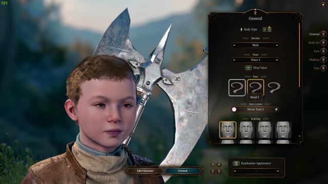 Child Race for Baldur's Gate 3