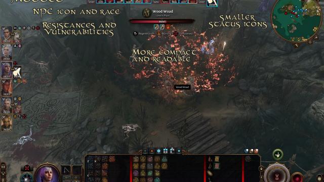 Better Target Info for Baldur's Gate 3
