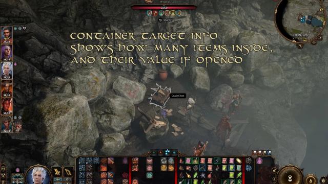 Better Target Info for Baldur's Gate 3