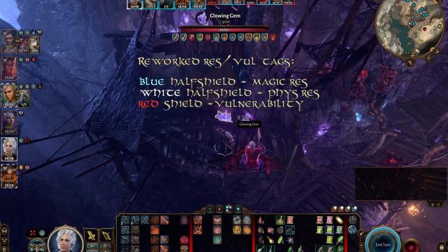 Better Target Info for Baldur's Gate 3