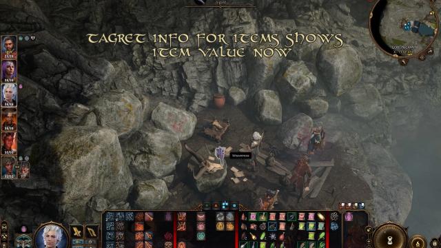Better Target Info for Baldur's Gate 3