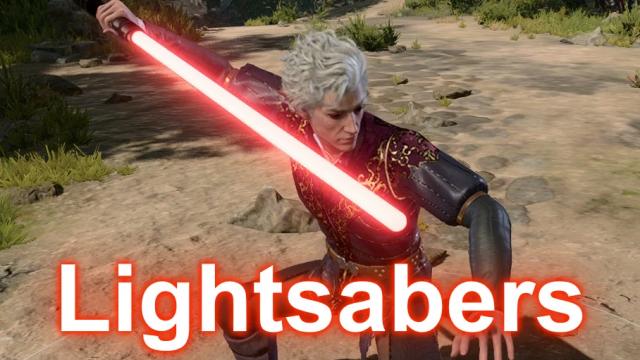 Lightsabers - Star Wars mod