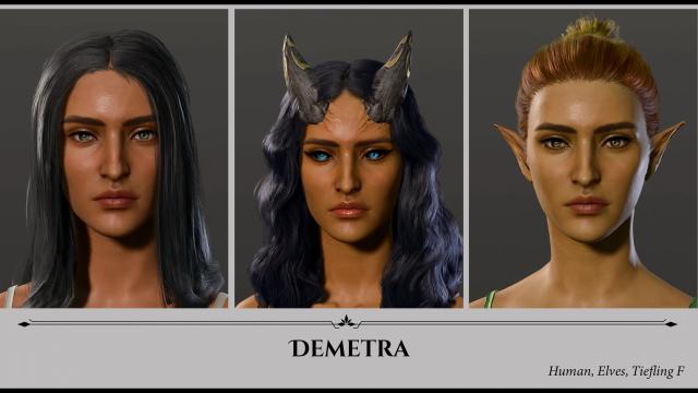 Faces of Faerun for Baldur's Gate 3