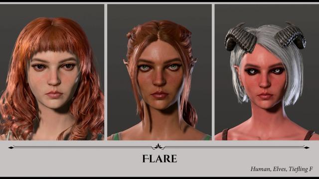 Faces of Faerun for Baldur's Gate 3