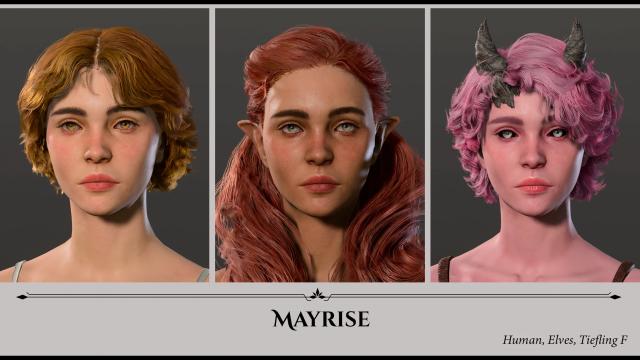 Faces of Faerun for Baldur's Gate 3