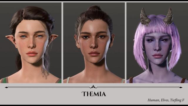 Faces of Faerun for Baldur's Gate 3