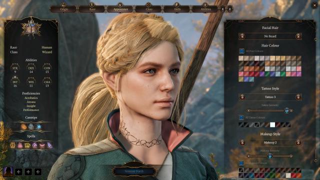 Alternate Tattoos for Baldur's Gate 3