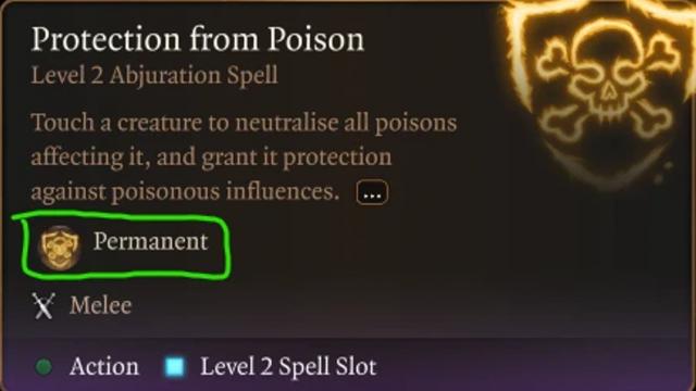 Permanent Protection from Poison