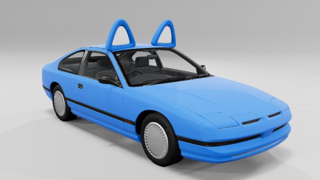 Cat Ears Roof Accessories для BeamNG Drive