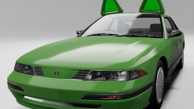 Cat Ears Roof Accessories для BeamNG Drive
