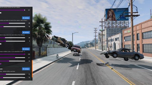GodHand - SuperPowers mod for BeamNG Drive