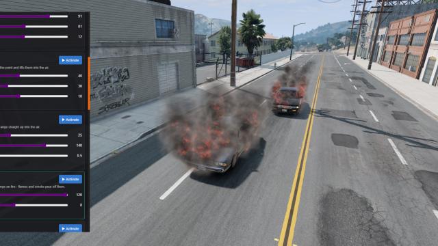 GodHand - SuperPowers mod for BeamNG Drive