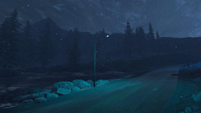 Flood Escape Mountain для BeamNG Drive
