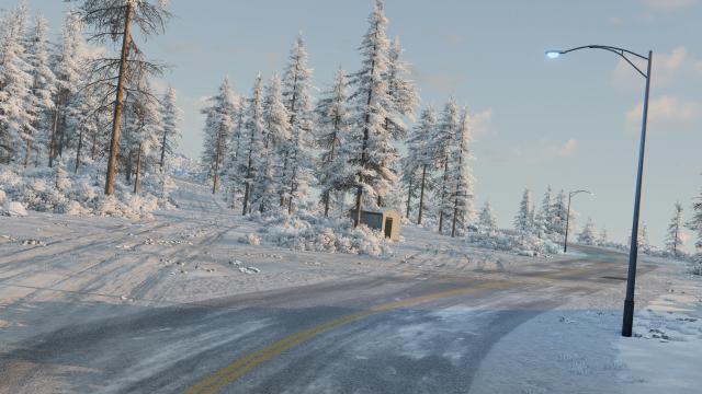 Flood Escape Mountain для BeamNG Drive