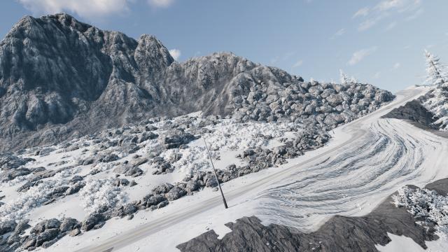 Flood Escape Mountain для BeamNG Drive