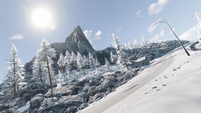 Flood Escape Mountain для BeamNG Drive