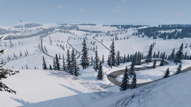Schneeberg для BeamNG Drive