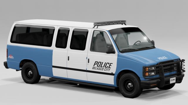 Eastern Styled Belasco City Police skinpack for BeamNG Drive