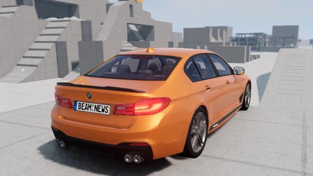BMW 5-Series (G30) for BeamNG Drive