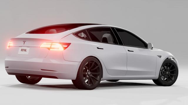 Tesla Model 3 for BeamNG Drive