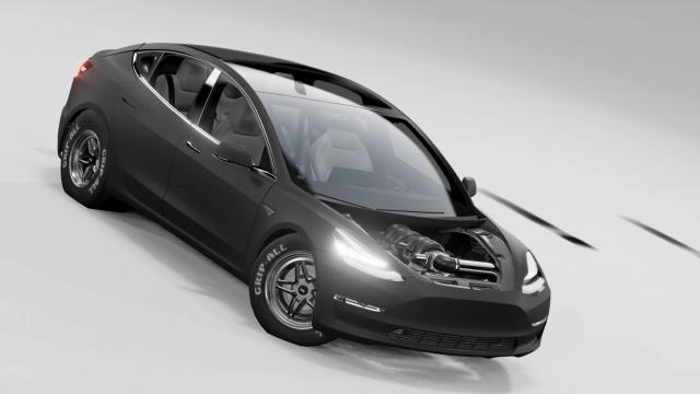Tesla Model 3 for BeamNG Drive