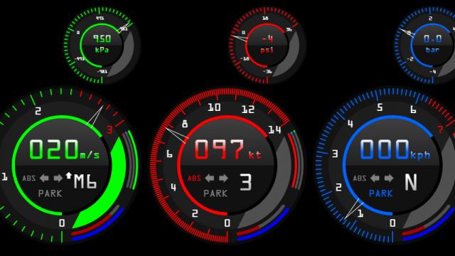 Custom Tachometers and Boost Gauges для BeamNG Drive