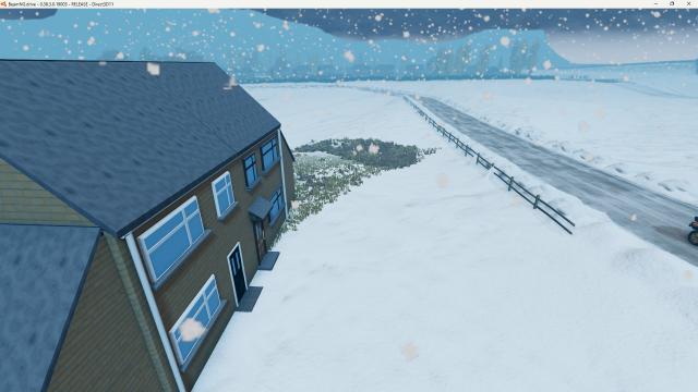 UK gets SNOW Rally Map для BeamNG Drive
