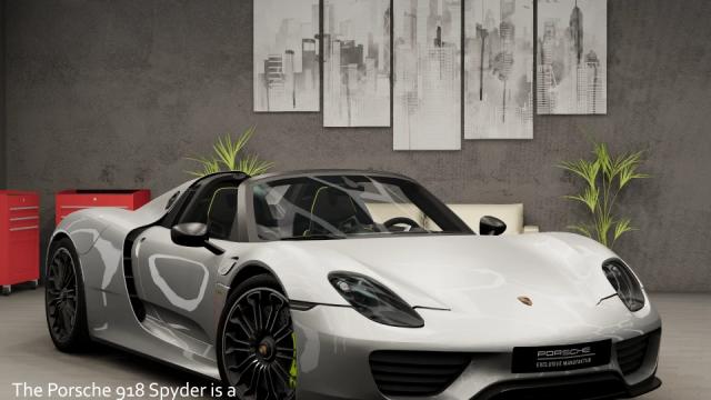 Porsche 918 Spyder for BeamNG Drive