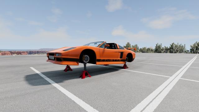 Jack stand for BeamNG Drive