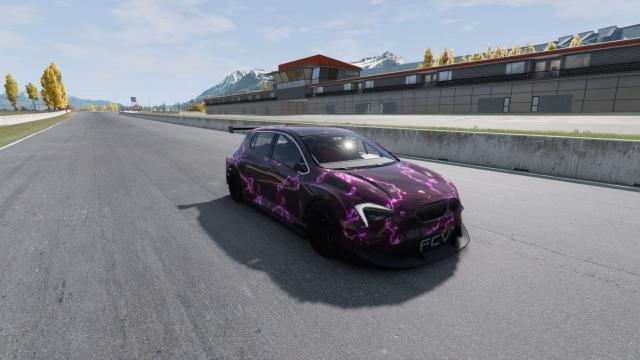 Universal lava skin for BeamNG Drive