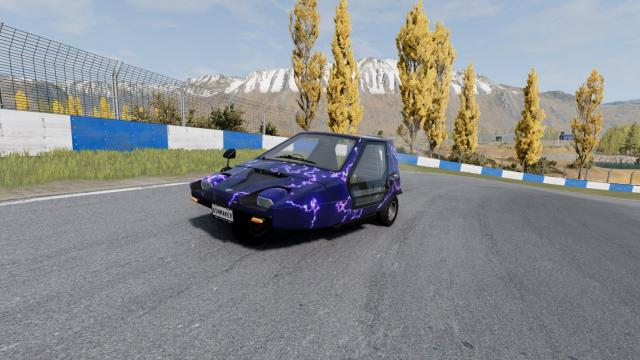 Universal lava skin for BeamNG Drive