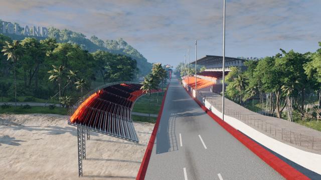 Quadoval Island Super Speedway