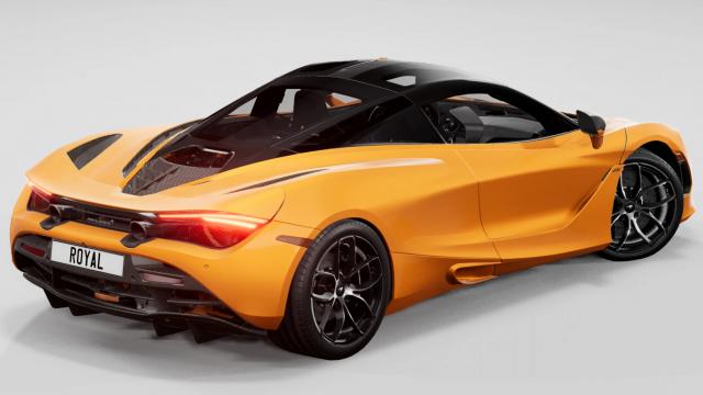 2017 Mclaren 720S (Christmas lights!) for BeamNG Drive