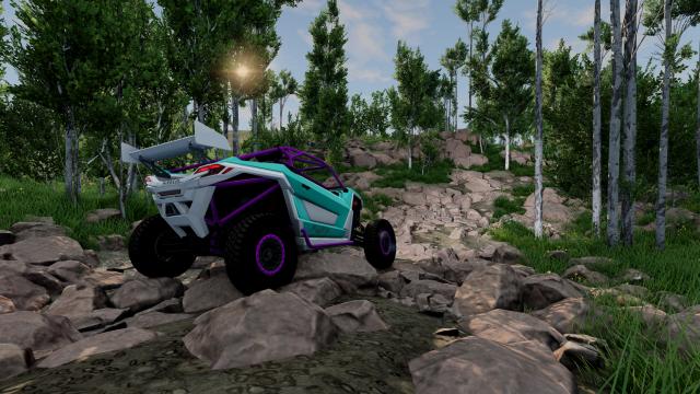 Huramdown Off Road Park & Ultra 4 для BeamNG Drive