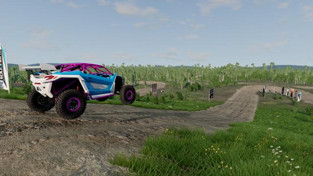 Huramdown Off Road Park & Ultra 4 для BeamNG Drive