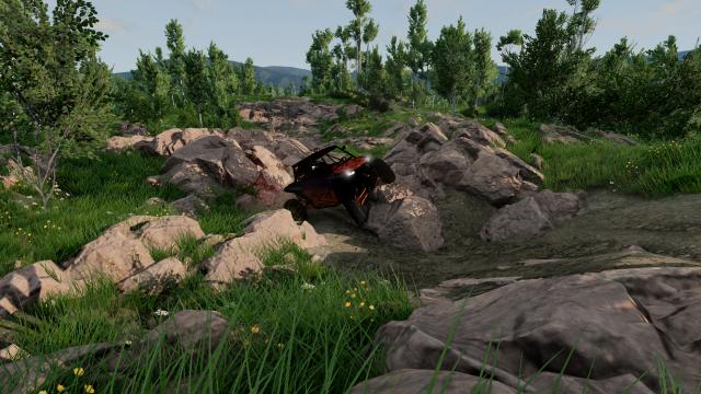 Huramdown Off Road Park & Ultra 4 для BeamNG Drive