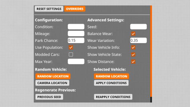 Used Car Generator