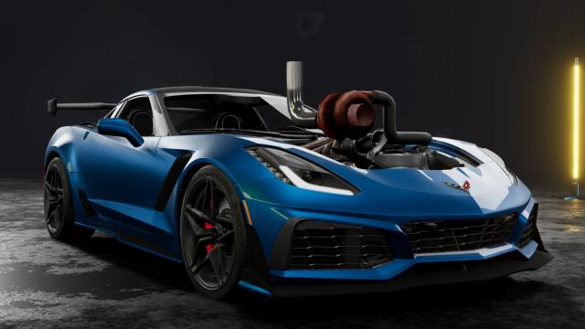 Chevrolet Corvette C7 [Engine Swaps] for BeamNG Drive
