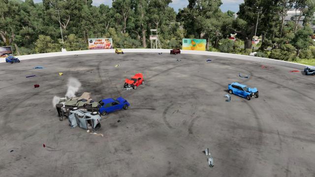 Destruction Derby 1995 for BeamNG Drive