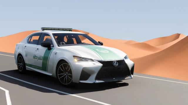 Lexus GS-F для BeamNG Drive