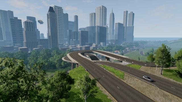 MBWR City для BeamNG Drive