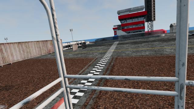CCC Island Oval для BeamNG Drive