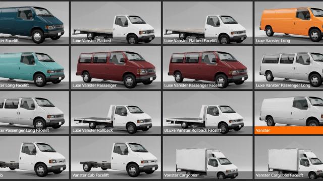 1990-2011 Gavril Mule (European Gavril H-Series) for BeamNG Drive
