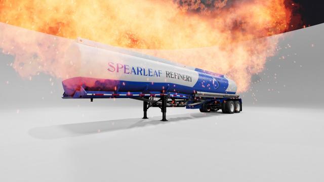 Explosive Tanker для BeamNG Drive