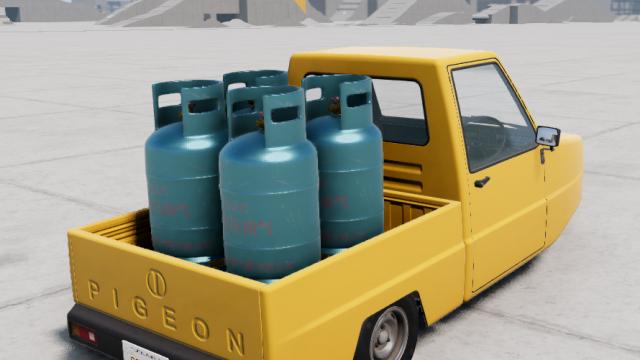 Chinese gas tank для BeamNG Drive
